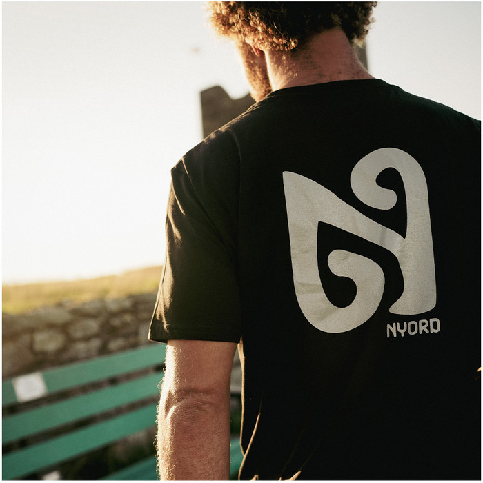 2024 Nyord Logo T-Shirt SX087 - Black Charcoal